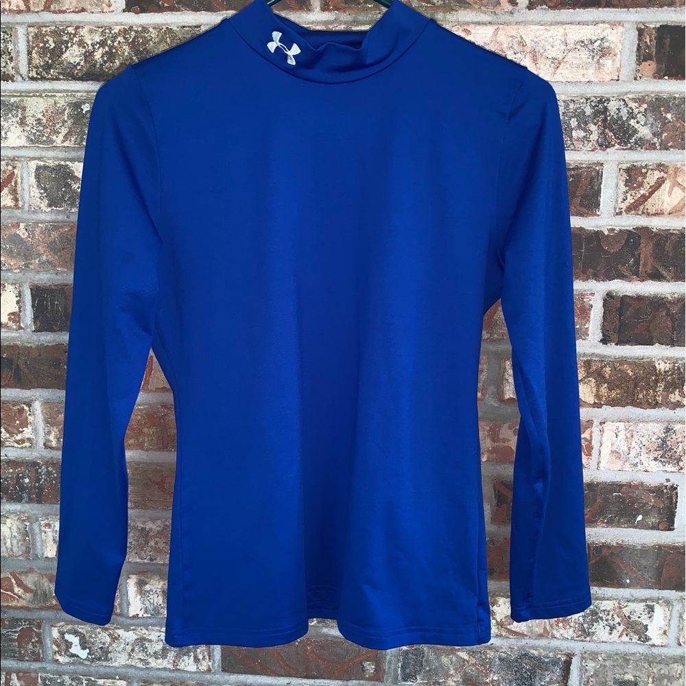 Boys’ Under Armour ColdGear Mock Neck Long Sleeve